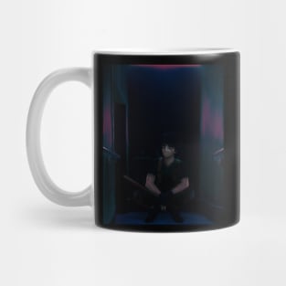 Assassin cyberpunk style pink Mug